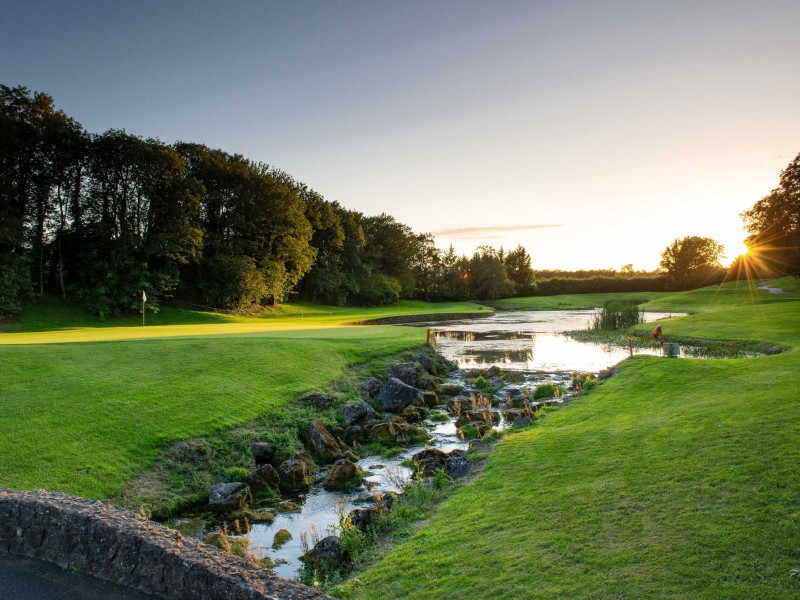 Coxmoor Golf club Nottingham, golf course, forest, bunker, sun, golf vacation, holidays and golf