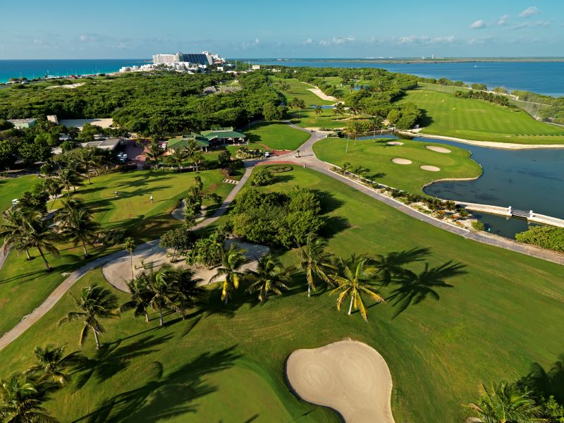 Iberostar Cancun Golf Club, Mexiko, Cancun, Golfreisen, Palmen, Meer, Fairways
