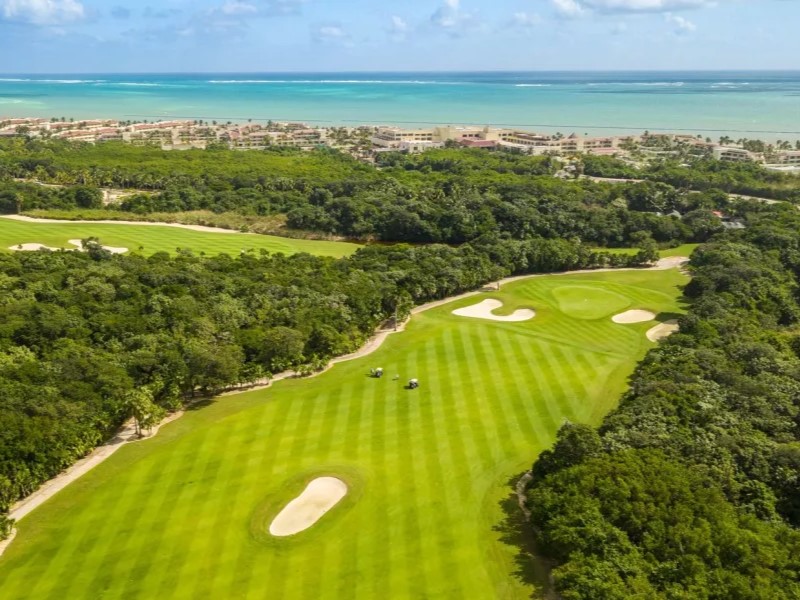 Moon Palace Spa & Golf Course, Meer, Mexiko, Cancun, Golfreisen, Fairways, Bunker, Golfplatz