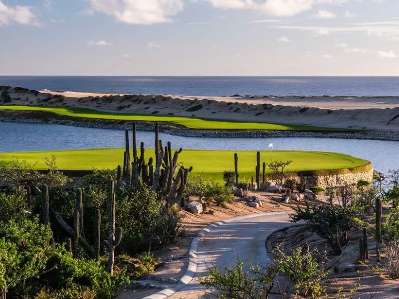 Solmar Golf Links, Los Cabos, Mexiko, Golfplatz, Meer, Kakteen, Sand, Wasser, Golfurlaub