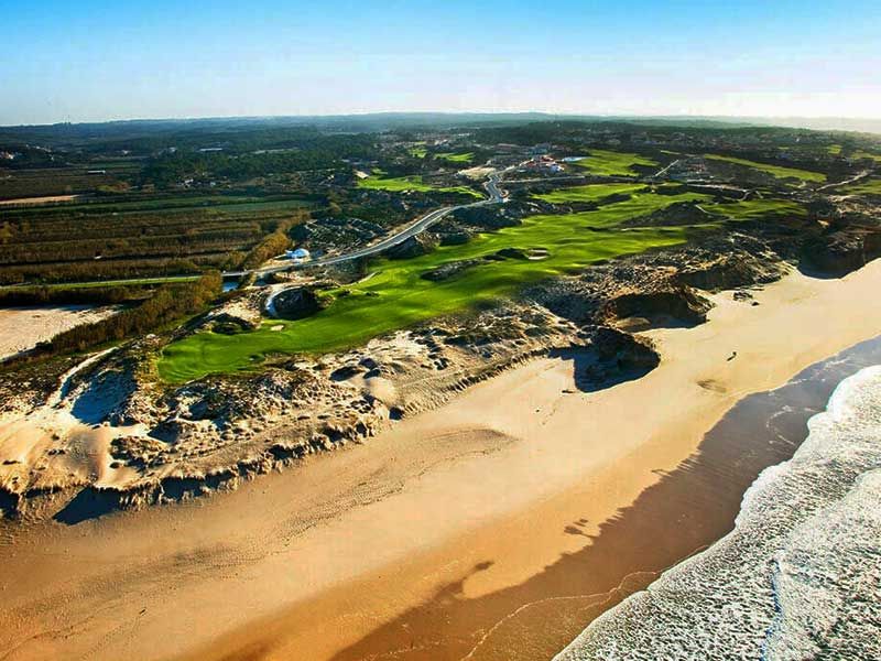 Golfplatz Praia del rey Strand Meer